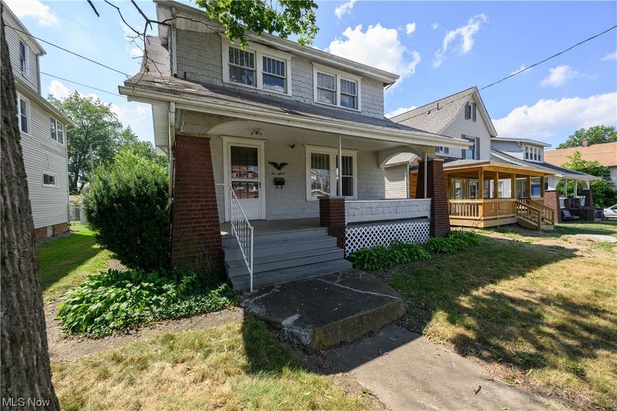 Check out this newly updated 2-story home near Aultman Hospital! It's move-in ready with new paint, carpet and flooring throughout! As you enter the house through the welcoming front porch, you’re greeted by a spacious living room featuring new carpet, paint and a cozy fireplace. Directly off the living room is a dining room with plenty of space for entertaining or the family table. The kitchen has been completely refinished with new cabinets, countertop, fixtures and shelving. When you head upstairs, that’s where you will find three roomy bedrooms and full bath with soaking tub. The low-maintenance backyard offers places to park and plenty of room for a cookout. It's located just minutes from the interstate, shopping and multiple parks. The combination of fit-and-finish, price and location makes this property very desirable!