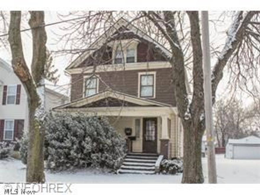 This Multi-family is such a unique property. Two homes on one lot. It is in walking distance to the University of Akron. The front house has 6 bedrooms and 2 and a half bathrooms and a full basement. The rooms are renting for $360.00 a month. The back house has two bedrooms 1 full bath and full basement. It rented in the past for $650.00. There is also a 4 car garage and plenty of parking. The property has been well kept. This has amazing cash flow potential. Owner pays utilities except electric in the back house
