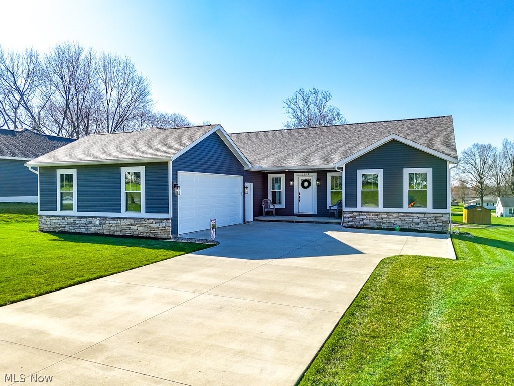 Welcome to this stunning one-owner home with an inviting open concept design, perfect for modern living. Featuring 3 bedrooms and 2 full baths, this home also boasts a convenient main floor utility room for added functionality. Entering thru the front door you will be greeted by the charm of this home, highlighted by a cozy gas fireplace, a large center island in the kitchen, and sleek stainless-steel appliances. The lower level offers endless possibilities for customization and is already plumbed for a third bathroom, allowing you to truly make it your own. Outside, you'll find a spacious Trex deck that requires minimal maintenance, perfect for enjoying the outdoors in style. Situated on a large city lot, this home is just minutes away from local shopping and fantastic restaurants, offering the best of both convenience and leisure. Don't miss the opportunity to make this your dream home! Schedule a viewing today and let's make it happen.