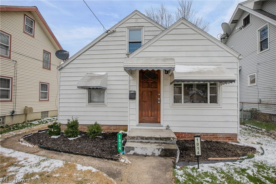 Welcome home to this charming 3-bedroom, 1-bath property that’s ready for its new owner to move in, unpack, and make it their own! Enjoy the convenience of first-floor living with two bedrooms, a full bathroom, and laundry hookup all located on the main level.

The open floor plan creates a welcoming space for both everyday living and entertaining, with the living room flowing seamlessly into the eat-in kitchen. The kitchen offers ample storage, a beautiful backsplash, and includes the refrigerator and stove/oven—making meal prep a breeze.

Upstairs, you’ll find a private third bedroom with great storage space—perfect for a guest room, home office, or personal retreat. The basement provides additional living or storage space and comes complete with a washer and dryer.

Step outside to enjoy summer gatherings on the back porch, featuring a firepit and a privacy fence—ideal for relaxing evenings or hosting barbecues. The property also offers extra parking in the rear along with a detached garage for added convenience.

Don’t miss your opportunity to make this house your home sweet home—schedule your showing today!