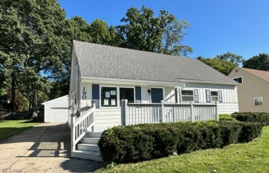 Beautifylly updated! Plenty of space in this one. 4 beds and 2 full baths! New Kitchen and baths!  Nice rear deck and 2 car garage. Charming all the way around!