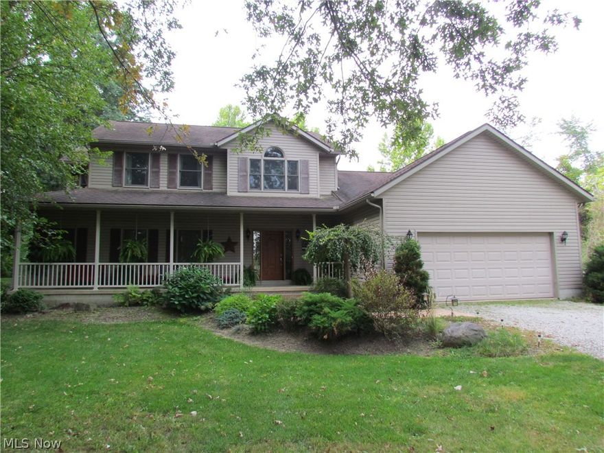 * COUNTRY YET CLOSE TO TOWN! * BERLIN/MILAN SCHOOLS * ONLY 12 YEARS OLD * 4 BEDROOMS * 2 1/2 BATHS * OVER 2300 SQ FT * 3+ WOODED ACRES * 32 X 48 HEATED POLE BARN W/ PAINT BOOTH * 2 1/2 CAR GARAGE * KOHLER BATH FIXTURES INCLUDING JETTED TUB * 3 OF THE BEDROOMS HAVE WALK-IN CLOSETS * GREAT COUNTRY SETTING * COMPOSITE REAR DECK * SMALL CREEK RUNS THRU REAR OF PROPERTY * ALL APPLIANCES INCLUDED- STOVE, REFRIGERATOR, MICROWAVE, DISHWASHER, WASHER & DRYER * 9 FT CEILINGS ON FIRST FLOOR * FULL BASEMENT