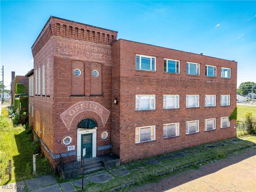 What a GREAT Handy Man's Special Value at under $3 a Square Foot to buy over 55,000 Sq Ft of Warehouse! Electric, Gas & Utilities are off... So be prepared with a Flashlight and Appropriate Clothing for the weather! The property is Complicated due to its size... so Best to have the Listing Agent attend to guide you through! Freight Elevator was working great prior to a lot of the Electric being stripped out, and plumbing and heating has also been severely damaged/removed. Part of Roof is peeled back and Listing Agent has pictures that he can share. Still a GREAT OPPORTUNITY as the property has Massive Sq Footage, Truck Loading Docks and some Box Truck Indoor Parking. Opportunity is Big for The Ambitious Business Owner/ Entrepreneur who are ready to roll up their sleeves or to contract the work out! Contact us for details!   Prime Location: Conveniently situated near Route 77, Route 30, and Route 62, with railway access for expanded logistics capabilities. This historic building, constructed in 1908, offers a blend of industrial functionality and architectural character, with tin-stamped ceilings and distinctive details on every floor.