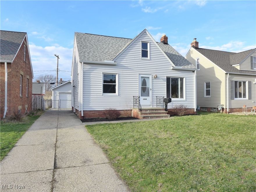 ** Multiple Offers -- Highest and Best due by Saturday March 29 at 5:00 PM ** Welcome home to this charming 3 bedroom bungalow located in a desirable area of Parma, south of Snow Rd. This clean and inviting home offers a warm and welcoming atmosphere with lots of natural light. Large living room with a hardwood floor and a newer leaded glass entry door. Kitchen with white cabinetry and new countertops. On the first floor, you will find two bedrooms and a full bathroom, while a generously sized third bedroom is located on the second floor. The full basement is partially finished and features luxury vinyl plank flooring and glass block windows. This home also includes a fenced-in yard. Updated electrical panel, new roof (2019), vinyl siding (2019), gutters (2025) and a new garage (2017). Do not miss your opportunity to make this your next home. Call today to schedule a showing.