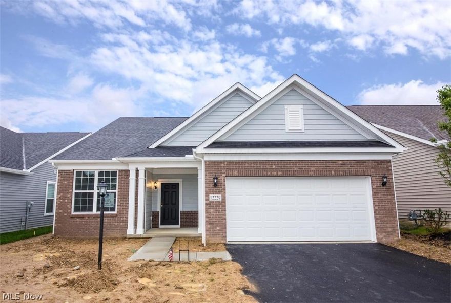 A new 2 bed 2 bath ranch at the Retreat at Lake Forest. The cook's kitchen has SS gas appliances, upgraded cabinets, granite c-tops, pendant lights and a tile wall backsplash. The owners bath has upgraded cabinets, a frameless shower door, a shower w/ a seat and tile wall. A flex room, a fireplace in the great room, a sunroom and garage storage area are some of the other great features. In the Retreat at Lake Forest enjoy a morning walk along the community's wooded leisure trail or an afternoon of biking, hiking or dog walking at one of the local parks. Spend sunny summer days basking by the Pickerington Community Pool or tending a plot in the Pickerington Community Gardens. Home is ready today!