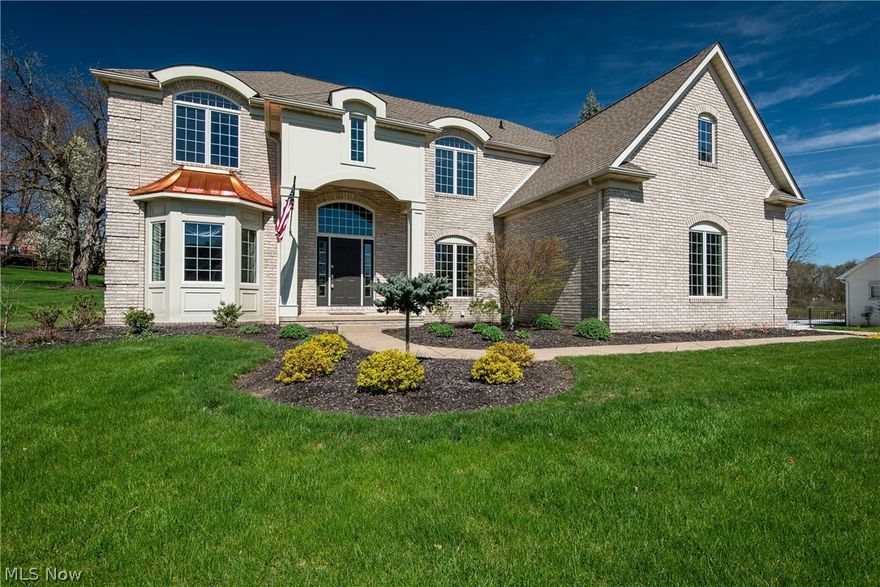 LOCATION LOCATION LOCATION! Stunning and spacious Jackson Township home tucked away in
Mallards Crossing on a cul-de-sac lot! This amazing 5 bedroom home offers over 3800 square feet
of living space and a great floor plan that's made for entertaining. Walk through the front door into
the 2 story foyer with double pillar entrances to both the living room and dining room. The
spacious 2 story family room offers a gas fireplace and a wall of windows, allowing an abundance
of natural lighting into the space. The eat-in kitchen is a chef's dream with granite countertops,
Mullet cabinetry, stainless steel appliances, double ovens, and dinette area overlooking the back
patio. A private office and convenient laundry complete the first floor. Upstairs you will find all 5
bedrooms, including an oversized master suite complete with a master bath and walk-in closet,
jetted tub, and walk-in shower. Two of the additional bedrooms offer newer carpet and paint with
convenient access to the f