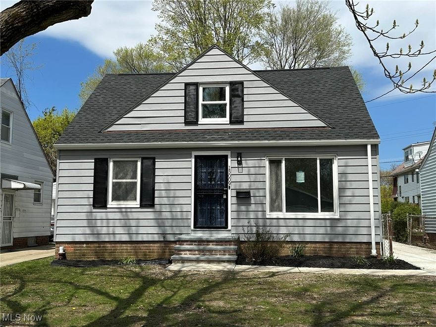 Welcome to this beautifully updated 3-bedroom, 2-bathroom Cape Cod-style home, perfect for first-time buyers or anyone looking for a move-in-ready gem. Nestled on a peaceful street, this single-family residence blends classic charm with fresh, modern finishes.

Step inside to discover a brand new kitchen featuring stylish cabinetry, sleek countertops, and stainless steel appliances—ideal for cooking and entertaining. Both full bathrooms have also been completely renovated with contemporary fixtures and finishes.

The basement offers a large finished bonus room, providing versatile space for a family room, home office, or gym. Out back, you’ll find a brand new 1.5-car garage.

Taxes have been $0 due to previous ownership by the Cuyahoga County Land Bank. Buyers should visit the county website to view past tax rates.

Don’t miss your chance to own this beautifully updated home in a quiet neighborhood—schedule your showing today!