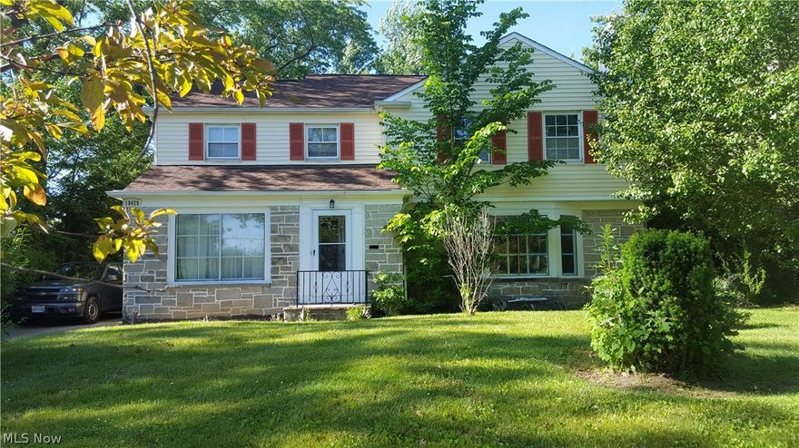 Build equity right away.  This large Shaker Heights home is just waiting for your touches.  With 5 bedrooms and 3 full baths, this home also features a family room, formal living room, formal dining, and a first floor office and laundry.  There are 3 masonry fireplaces throughout this large home.   A two car garage, full basement that is partially finished, a large yard, and many more amenities are with this property.