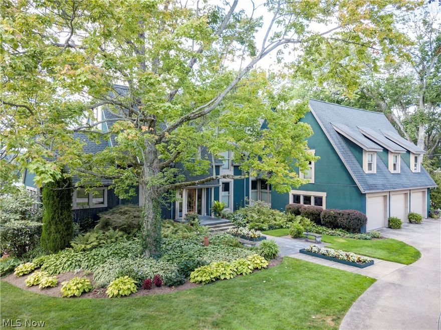 Privacy and serenity await in this fabulous Congress Lake Club home. When you enter through the front door, you’ll feel the warmth of this expansive yet intimate home. Architect Gerald Cody designed this 1936 cottage with that in mind. Your eye meets the breathtaking views of the lake from almost every room. The 2-story great room & dining room is a wall of windows to enjoy the best sunset views. The open chef's kitchen offers everything your heart can imagine including a cozy sitting area with fireplace. The master suite will astound you with lake views & a uniquely designed private bath with an over-sized shower & soaking tub. All bedrooms are private, unique, & have full bath access. Versatile 3rd floor with full bath boasts over 2000 sq ft with soaring bird's-eye views of the property and lake. The walkout lower level offers a workout room, recreation room, & full bath. Outside you will enjoy your own private paradise including a greenhouse & expansive koi pond. Expansive landscapi