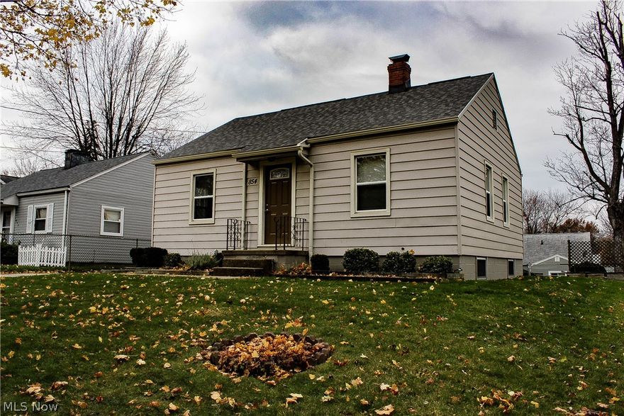 Great starter home available in East Akron! This home features two spacious bedrooms with nice sized closets. New carpet in both of the bedrooms and living room (2016). Charming full bathroom completely renovated in 2006. Sufficient sized eat-in kitchen with hardwood flooring. Fresh paint throughout! Full basement with plenty of storage space! Plenty of space in the oversized 2 car garage. Desirable little patio in the backyard. Partially fenced in backyard! No Section 8. No pets. $35 application fee per adult applicant. We run credit, criminal and eviction background check and verify​​‌​​​​‌​‌​​​‌‌​​​‌‌‌​​‌​​‌‌​​​​ income.