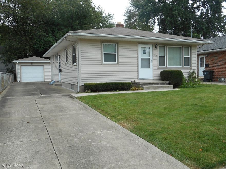 Meticulously loved and cared for by it's original owner!  Super clean 3 bedroom ranch offers spacious rooms.  The kitchen features plenty of cabinets and counter space and has a nice eating area (appliances convey).  The partially finished basement has 2 recreation areas - use as an exercise/craft/gaming room -- perfect for your needs.  Updates include:  All air ducts were cleaned in 2017; new roof and basement was waterproofed approximately 2008.  The 1 1/2 car garage has good storage and the driveway has an extra section - perfect for extra parking or for your patio!