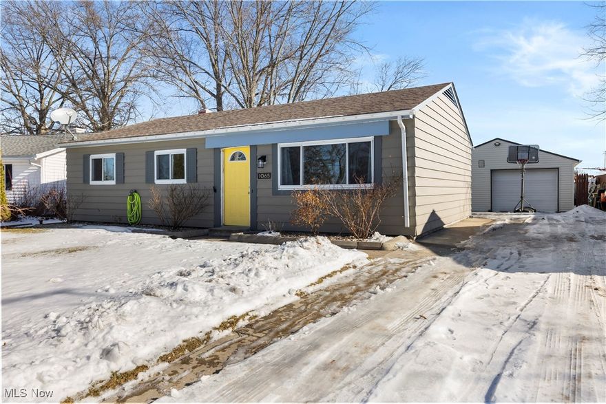 Tucked away near the end of a quiet dead-end street, this charming Vermilion ranch offers the perfect blend of comfort, privacy, and convenience. From the moment you arrive, you'll appreciate the peaceful setting and welcoming feel of true one-floor living - enhanced by fresh, all-new paint and brand-new carpet throughout, creating a clean, move-in-ready interior.

Inside, the home features three comfortable bedrooms and a thoughtfully updated full bath, along with an updated kitchen that serves as the heart of the home - ideal for everyday meals and gathering with loved ones. The detached two-car garage provides everyday convenience and additional storage.

Step outside and imagine summer days and evenings spent on the large patio, swimming, entertaining, or simply unwinding in your own backyard retreat. The above-ground pool adds a fun and relaxing feature for warm-weather enjoyment, while the privacy fence added in 2025 creates a secluded space for pets, play, and outdoor living. Recent improvements, including a new hot water heater installed in 2024, offer added peace of mind.

Located just minutes from Vermilion Schools with easy access to Route 2, this home offers the rare combination of a serene neighborhood setting and everyday accessibility. Whether you're starting out, downsizing, or simply looking for a place that truly feels like home, this inviting ranch is ready to welcome its next chapter.

Some of the first photos have been virtually staged.