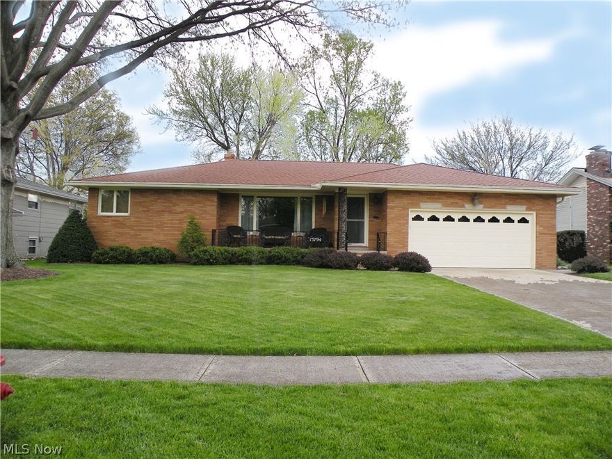 ALL Brick Perfectly Kept Ranch Home with most everything like new***Spacious Living Room plus sunny Family Room overlooking lush Fully Fenced Back Yard*** 22 foot long Eat-in Kitchen*** 3 Great Bedrooms with Spotless Hardwood Floors**Finished lower level with HUGE Work Shop, Office/Storage room, finished RECREATION Room, large Laundry area***12'x8' Garden Shed**16'x14' Deck***21 foot long Front Porch***Upgrades include in 2010: New Driveway, walks and garage floor** In 2009: New Timberline Roof, Hot Water Tank, Gutters with K-Guard covers, Electric Service Box and Breakers, Hot Water Tank and High Efficient Central Air Conditioner***Fantastic neighborhood conveniently located within a few minutes of I71 and I480***  Hurry for this excellent home***