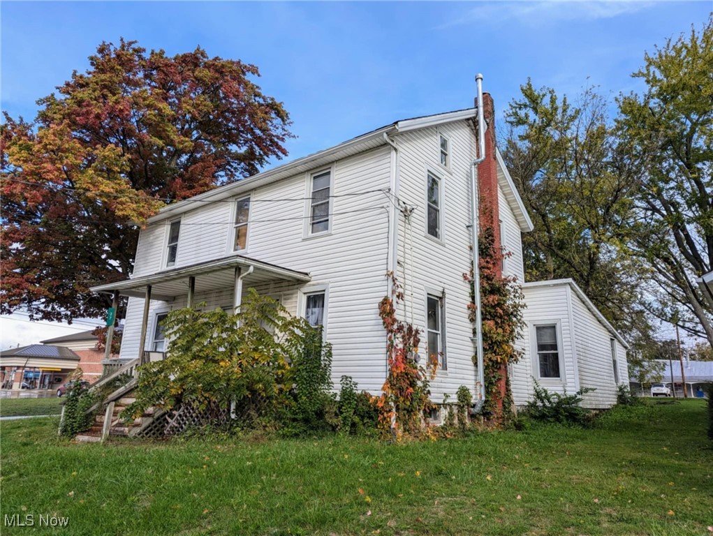 Great 3 Unit in West Salem. 2 down and 1 up. 6 spots of off street parking. Good investment property with appliances. Located next to laundromat. Two long term tenants and one newly vacant and ready for you to put some of your own touches on. Current tenants are on a month to month. Vinyl Sided and vinyl windows. Jointly accessed basement for the first floor units. 3 water heaters. Owner pays water & sewer for all and electric for bottom units. Tenants pay gas and trash and electric upstairs.