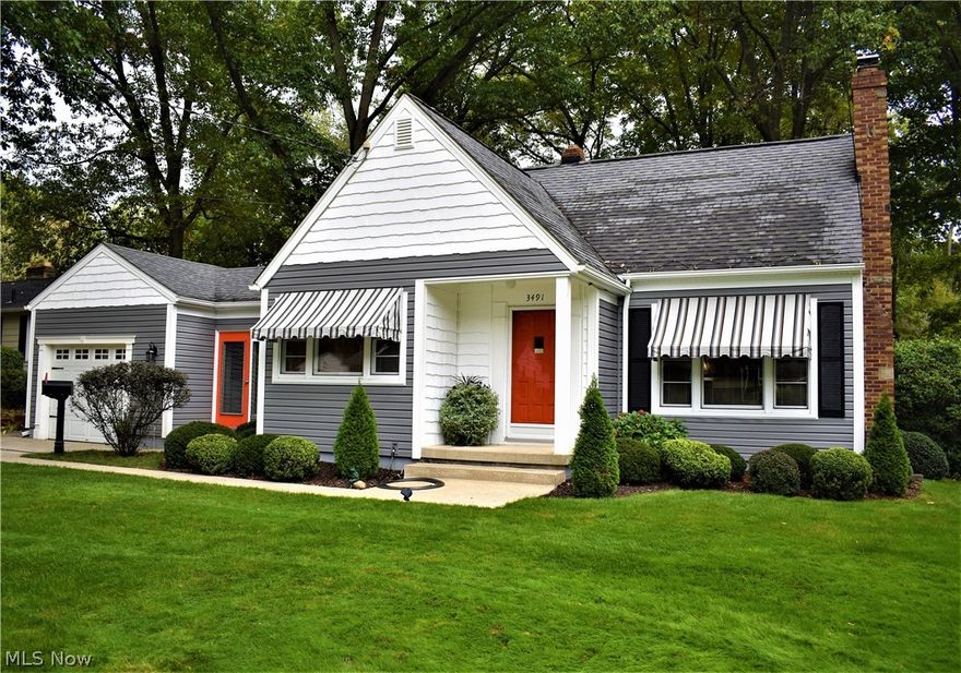 Striking curb appeal! Welcome to 3491 Lakeview Blvd. Meticulous owners have maintained this beautiful Cape Cod for 52+ years. This home offers a kitchen with custom oak cabinetry, small pantry, large eating area, a cozy living room with gas fireplace, two 1st floor bedrooms, main bath, large 2nd story master bedroom with an electric fireplace, cedar closet, built-in dresser and access to a large cold storage room. Lower level offers finished rec rm with a gas fireplace, bar, half bath, sauna and laundry area with stand up shower. Hardwood flooring under carpet on 1st floor bedrooms, hallway and living room.