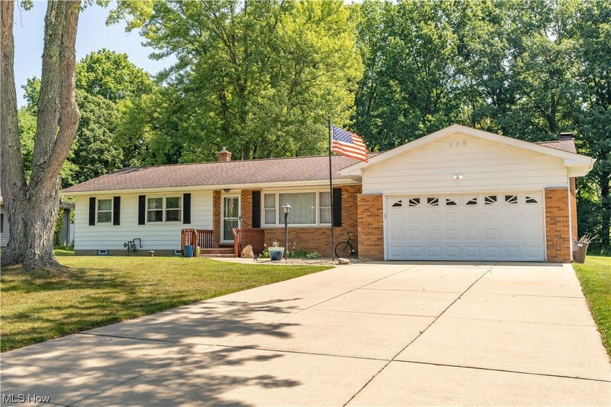 Welcome to a beautiful oasis on Honeymoon Drive in Green, OH! This tastefully updated 3-bedroom, 1.5-bathroom ranch is ready to welcome you home.
Step into the heart of the house – a stunning kitchen adorned with granite counters and featuring a generous 6-foot island. Whether you're a seasoned chef or just love hosting friends, this space is designed for cooking up great memories and opens directly to the inviting family room. The formal living room and dining room provide additional space to entertain or just escape the hustle and bustle of the great room. All the mechanicals have been thoughtfully upgraded (2022) with premium equipment, meaning you can move in with confidence--knowing your new home is in tip-top shape. With 1,776 square feet of living space on the main level, there's plenty of room for your family's needs. Plus, the partially-finished basement provides an additional 350 square feet of living space on the finished side, offering the perfect opportunity to create you