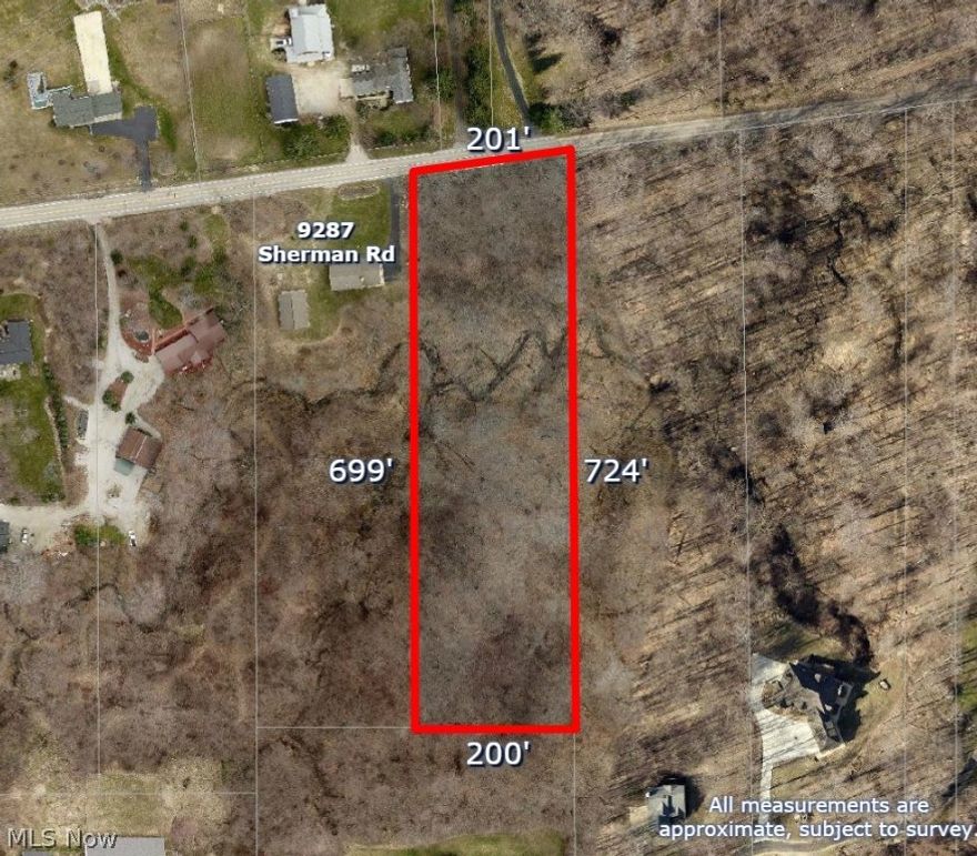 Beautiful wooded parcel with dramatic ravine in your future backyard. Perfect for walk-out basement or enjoying views of the treetops and stream in the valley below. Located in the well known ravine section of Sherman road.