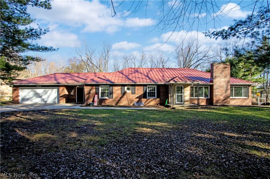 Country setting, village convenience, and space to enjoy it all! This inviting brick ranch on 1.94 acres sits just minutes from the outdoor adventures of the Mohican area. Space and opportunity! Over 2,000 sq ft of main-level living and a full basement ready for even more possibilities. 4 bedrooms | 1 full + 2 half baths -  fireplaces, brand new custom kitchen and full bath,  mature trees, patio & covered porch. 2 car attached garage with breezeway, storage shed, central air and many recent upgrades.  Schedule your showing and explore the possibilities this Loudonville property offers.