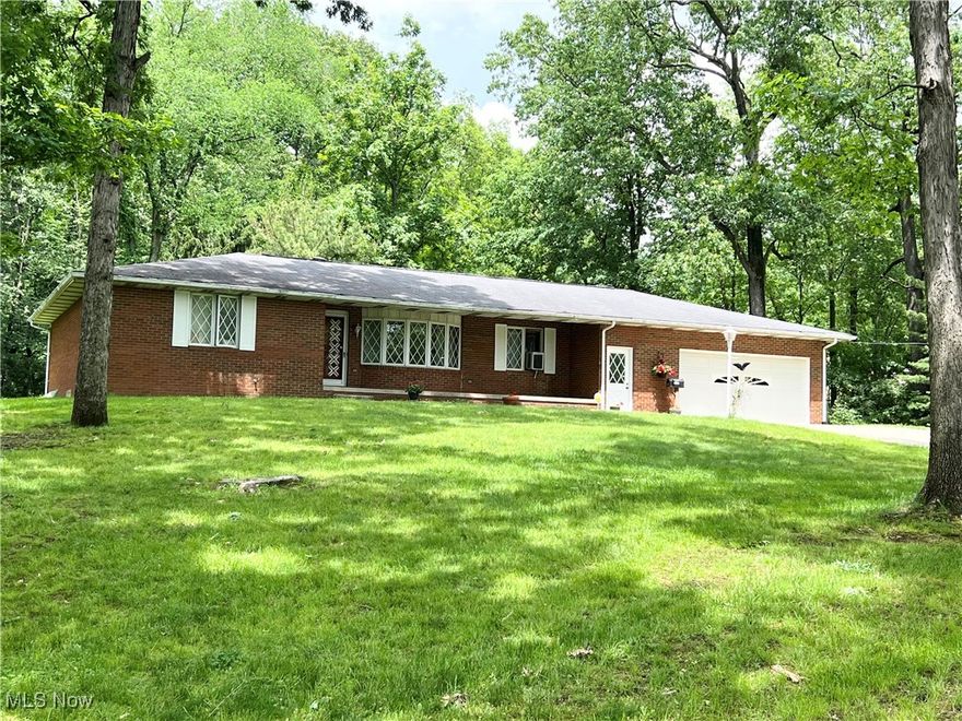 Welcome home to 4101 Fohl St. in Perry Township and School District. This cherished brick ranch is situated on a lovely tree-lined 1.6 acres and features a natural spring creek. There is an oversized 2.5-car attached garage with access to the basement. The main level includes a first-floor laundry, 2.5 bathrooms, a living room, a dining room, a fully equipped kitchen, a family room with a wood-burning fireplace, a master suite, and two additional bedrooms, one of which could serve as a perfect office space or nursery. The lower level consists of a spacious recreation room and ample storage. You can access the finished basement from either the house or the garage. Enjoy the private backyard in the enclosed sunroom or on the back patio. There’s so much to love about this property. Bring your TLC and make this home yours.