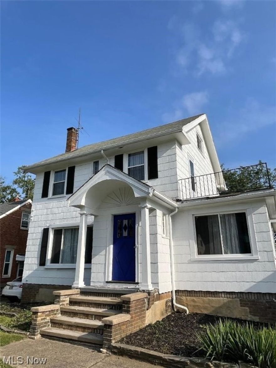 Welcome to this charming 5 bedroom and one Full and TWO half bath's home. This property can be a GREAT INVESTMENT use it as Airbnb, Visiting Doctors, Nurses or GROUP Home!!!!  This house is the perfect combination of comfort and functionality, providing ample space for you and your family to rest and relax with a FIRST FLOOR bedroom. As you enter, you will be greeted by beautiful Laminate floors throughout the FIRST FLOOR, adding warmth and elegance. The custom Kitchen comes FULLY LOADED with NEW appliances. The AWESOME Eat-in kitchen with  NEW CABINTES and Countertops provide a modern touch, while the large pantry better known as (COFFEE BAR) has plenty of storage space that make's this kitchen both practical and functional.  The  Living room features a gorgeous fireplace, perfect for those cozy nights in. The Sunroom is a BONUS ROOM that can be used as a Home office, nursery or play room for the kids and much more.  The second level features 3 spacious bedrooms, providing plenty of room for everyone. The upstairs bathroom features a GORGEOUS tiled shower and everything new. Walk-out basement. The third floor has yet another Bedroom and a bonus sitting area.  This home is the perfect blend of old-world charm and modern amenities, providing a warm and welcoming atmosphere. Don't miss out on the opportunity to make this property your own and enjoy all the benefits of NEW VINYL windows. Make it a BUNDLE Deal with listing # 4481654