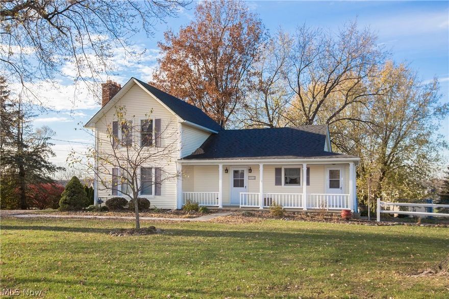Prepare to be Moved!...into this charming Avon Century home on a beautiful ¾ acre lot.  The quaint, pillared front porch opens to the family room with wainscoting, deep wood accents and sliding doors to the backyard.  To the left of the entrance is a versatile space that could be a parlor, formal living room or den/office.  A graceful archway separates the formal dining room and kitchen.  There, you’ll find generous cabinet space, decorative crown molding and window trim, an additional entrance from the porch as well as convenient access to the secure dog run from the side door.  A Master Bedroom with full tub bath complete the first floor.  On the second floor, three additional bedrooms share a second full bath.  Clean, dry basement with efficient, secure glass-block windows.  Off of the family room sliders, steps from the paver stone terrace lead to a lower patio with brick firepit, creating a wonderful outdoor living space perfect for backyard barbecues or marshmallow roasts!  Matur
