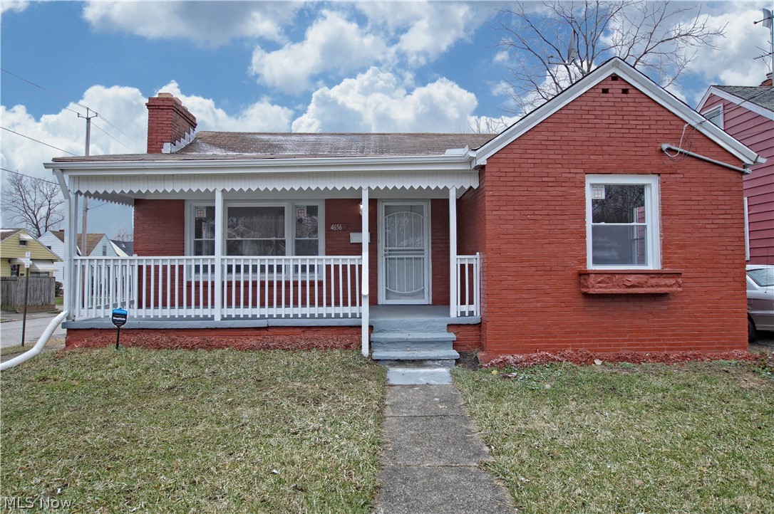 Welcome home to 4656 E 162nd St conveniently nestled in the Lee-Miles neighborhood of Cleveland OH! Invitingly-fresh ranch radiates a sense of warmth & comfort the moment you step inside. Its neutral and carpeted- just unpack and settle in!. Three nicely-sized BRs, all new flooring throughout the 1st floor, fresh paint throughout, completely remodeled full bath on the first floor, completely remodeled kitchen. Half bath updated in basement, new carpet, all new plumbing throughout, new furnace, new hot water tank, new windows, new electric panel & updated electric throughout. "NEW" is the theme. Conveniently-located w/easy highway access Move-in ready and waiting for you!