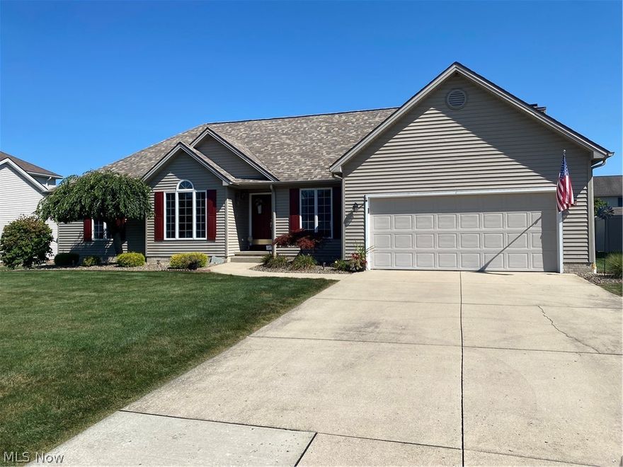 Amazing 4 bedroom ranch, 3 full baths and first floor laundry. Perfect open concept floor plan with room to spare. Formal dining room and eat_in kitchen. Sprawling master bedroom with a walk in closet and a beautiful bath featuring a soak tub. Huge semi finished basement is a blank canvas to make your own. So much possibility in this home.