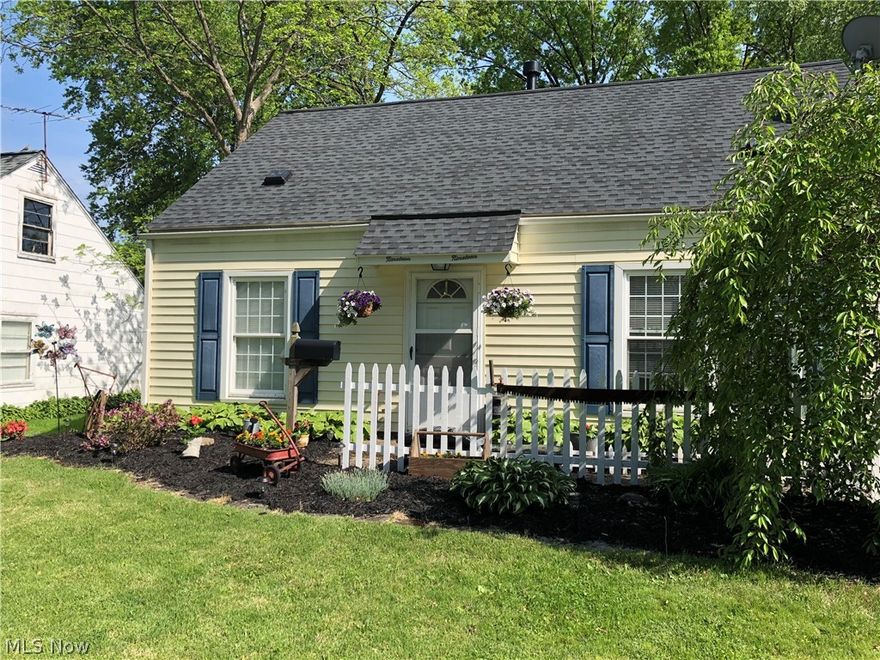 Welcome to 1919 Tudor Street!  Looking for a home that is in MOVE IN condition?  How about a house that actually looks good in person??  This home IS well maintained and CLEAN!  The kitchen is nicely updated with oak cabinets, vinyl flooring and appliances.  The bathroom features vinyl flooring, new fixtures, tub and surround, vanity, mirror, etc (18'-19') .  All rooms have been painted with pleasant colors in recent months.  This home features a newer roof (16'), Vinyl Siding and Vinyl Windows, Hot water tank (10'),  Rear entry doors 2019, Main level and stairway carpeting (17'), upstairs, the bedroom doors were replaced (20'), new window blinds (20'), beautiful perennials, huge backyard. America's Preferred Home Warranty included.  Located within a few minutes of shopping and restaurants, and different exits of Rte 8, The Natatorium and many city/metro parks.  Schedule your private showing today! One year warranty included.
