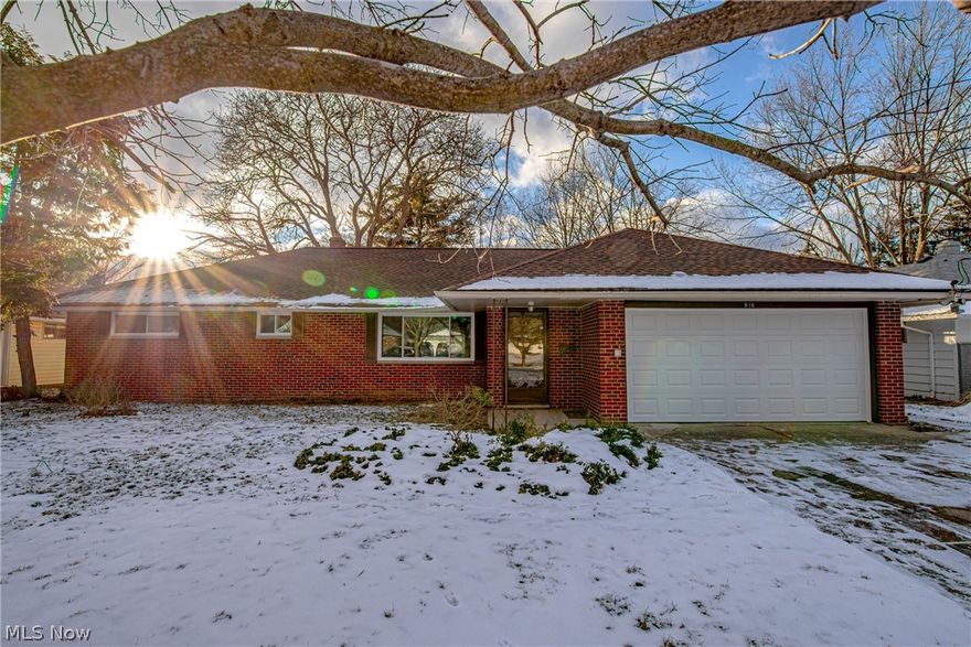 Looking for a remodeled move in ready home with all the updates complete and a nice sized yard? Then look no further! This charming open and airy 3 bed 2 bath ranch and 2 car attached garage is what you have been waiting for! This home features an updated kitchen with granite counter tops, tile back splash, stainless steel appliances and white shaker cabinets! Gorgeous modern-grey vinyl flooring throughout. Bathrooms are all renovated. New windows. The seller is including all kitchen appliances, washer/dryer and one year home warranty with America's Preferred. Make this your new home!