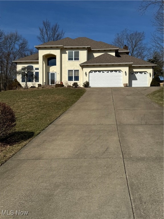 THIS BEAUTIFUL HOUSE IS YOUR NEW HOME! TURNING INTO CRESTVIEW ESTATES THIS HOME IS ON THE RIGHT. THE HOME HAS 3 CAR GARAGE AND THE FRONT HAS DRIVET WITH THE BACK BEING SIDING. A BRICK WALK LEADS YOU TO THE FRONT DOOR. A VERY MAJESTIC LOOK AND GREAT CURB APPEAL. I SEE MATURE TREES AND FLOWERING PLANTS AND LOADS OF WINDOWS! THE DOUBLE STORY WINDOWS ARE OFFERING LOTS OF NATURAL LIGHT AND THERE IS A DOUBLE STORY FOYER WITH OAK TREAD AND OAK BANNISTER ALONG WITH REAL OAK FLOORING. BUILT IN BOOKCASES IN THE LARGE OFFICE WITH A LARGE WINDOW OVERLOOKING THE FRONT YARD. HIGHER CEILINGS, CASEMENT WINDOWS , THE CEILINGS ARE TRAY IN THE LIVING ROOM AND FORMAL DINING ROOM WHICH ALSO CIRCLES TO THE LARGE KITCHEN DOUBLE WINDOWS OVER THE SINK , BUILT IN APPLIANCES, A DESK, A PANTRY AND A VERY VERY LARGE ISLAND. ALL APPLIANCES WILL STAY. THE KITCHEN EATING AREA HAS WINDOWS AND DOOR LEADING TO THE BACK YARD WHICH HAS BLACK METAL FENCE WITH GATE AND NUMEROUS FLOWER BEDS FOR THE GARDNER IN YOUR FAMILY. THE FAMILY ROOM IS OPEN TO THE KITCHEN WITH A NATURAL GAS LOG FIREPLACE AND A MANTLE. THERE IS A BATHROOM NEAR AND A BUILT IN LAUNDRY ROOM WITH UTILITY SINK. THE UPPER AREA HAS 4 LARGE BEDROOMS ONE IS THE MAIN BEDROOM WITH A BEAUTIFUL UPDATED BATH. FREE STANDING SOAKING TUB LARGE WALK IN SHOWER DOUBLE VANITY , LOTS OF LIGHTING AND MIRRORS. ONE OF THE OTHER BEDROOMS HAS A BAY WINDOW TO SIT AND READ AND JUST RELAX. LOTS OF WINDOWS AND NATURAL LIGHT ALL BEDROOMS HAVE A CEILING FAN DOUBLE CLOSETS. THE BASEMENT HAS A WORK SHOP AREA, A REC ROOM COULD BE A THEATRE ROOM, AN XTRA STORAGE ROOM AND YES A BATHROOM ON THIS LEVEL.
