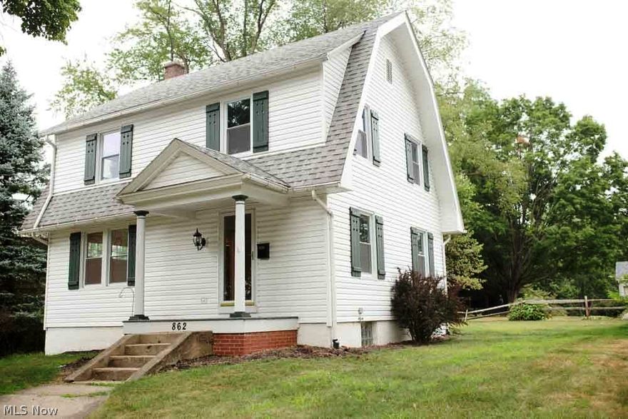 Move-in Ready! Many updates in 2013! They include new furnace, air, hot water tank, windows, gutters, down spouts, siding, 220 amp electric, glass block windows and Pex water system. The kitchen and bath have been updated. Kitchen comes equipped with stainless steel appliances, tile floor and plenty of storage space. The basement is partially finished with a full bathroom. The roof is 7 years old.  1 car garage to be built.