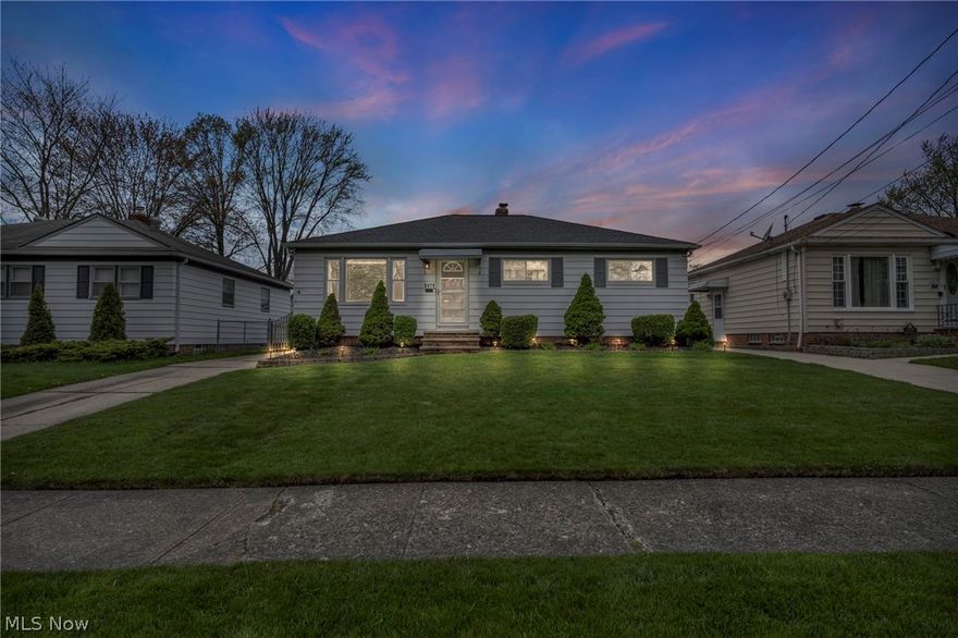 Beautifully maintained, move in ready home nestled on a quiet street right off of Big Creek Parkway!  You'll enter into the spacious family room with a large picture window boasting natural light. The modern kitchen was fully remodeled in 2020 with sleek quartz countertops, brand new custom cabinets, LVT flooring, herringbone backsplash and stainless steel appliances! Finishing out the first floor are 3 nicely sized bedrooms and a freshly painted bathroom.  In the partially finished basement you will find a stunning lower-level recreation room perfect for entertaining and another FULL bathroom!  On the outside of this beauty is a fully fenced in, meticulously maintained, backyard with a large shed and patio space on the side of the garage. Stay cool in the summertime with a brand new AC (2023)! Other recent updates include regularly serviced furnace (2013), windows (2011), HWT (2016), roof (2015).  All appliances stay!