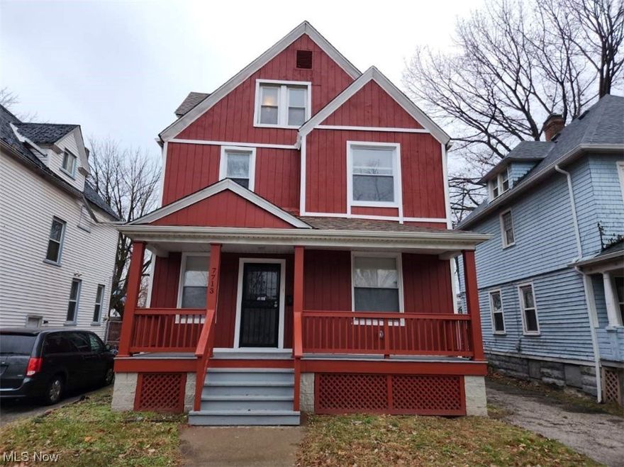 SECTION 8 ACCEPTED: 7713 Melrose, Cleveland.  This charming property offers comfortable and modern living in a convenient location. Four bedrooms and one bath, this home offer multiple floors of living and an unfinished basement. Updates that include a new roof, new bath and a brand-new kitchen featuring, sleek countertops, and ample cabinet space. The renovated bath exudes relaxation, making it a perfect oasis after a long day. Located just 7 minutes away from downtown Cleveland, you'll enjoy easy access to all the amenities and attractions city life has to offer. Whether it's dining, entertainment, or cultural experiences, you'll be at the heart of it all. The neighborhood is undergoing exciting new construction projects, further enhancing the area's appeal and potential for future growth. This home offers a harmonious blend of contemporary updates, convenient location.  
Please review owners requirements if you are interested.