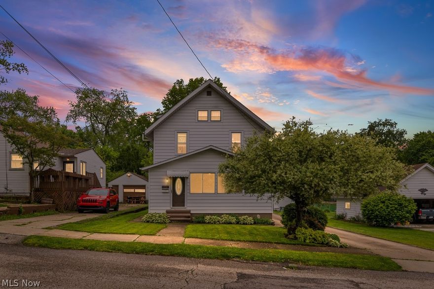 Discover this charming and well-maintained 4-bedroom home for sale in Barberton, Ohio, offering nearly 1,900 square feet of living space in a quiet, established neighborhood. Combining timeless character, modern updates, and exceptional flexibility, this move-in ready home is perfect for buyers searching for space, charm, and long-term value. From the moment you arrive, you’ll appreciate the home’s inviting curb appeal, complete with a concrete driveway and a spacious two-car detached garage, providing ample parking, storage, and workshop potential. Step inside to find beautiful original wood trim that showcases the craftsmanship and character rarely found in today’s homes. The spacious main floor features comfortable living and dining areas ideal for everyday living and entertaining. At the center of the home is an oversized kitchen with abundant cabinet and countertop space—perfect for cooking, hosting gatherings, or simply enjoying the extra room every homeowner desires. With four generously sized bedrooms and a full first-floor bathroom, this home offers a functional layout that accommodates families, guests, or those working from home. A standout feature is the large rear entry or mudroom just off the back porch, offering incredible flexibility and the potential to be converted into a fifth bedroom, home office, playroom, or additional living space. Located in a desirable Barberton neighborhood, this property delivers the perfect balance of peaceful living and everyday convenience. Whether you’re a first-time homebuyer, growing family, or someone searching for a home with character and room to personalize, this property checks all the boxes. If you’re searching for homes for sale in Barberton, Ohio with original charm, generous square footage, a detached garage, and move-in-ready condition, this is an opportunity you won’t want to miss. Schedule your private showing today.