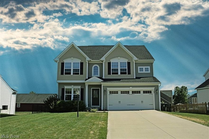 Why build? Stunning newer build colonial. Enter the spacious foyer which leads into the open floor plan on main level. Light floods into your south facing morning room where you can enjoy the sunrise or sunset. The upgraded kitchen with all stainless steel appliances has new luxury granite, subway tile back splash and boasts a custom made island complete with a swoon worthy concrete counter top! New dishwasher installed. Your kitchen with seating for 10+ overlooks the family room, featuring a gorgeous gas fireplace that can be turned on with the flip of a switch! The spacious laundry room is conveniently located on the 2nd floor near all 4-bedrooms and 2-full baths. Your master suite becomes a retreat center with a beautiful custom closet and your bathroom has a soaking tub to make the suite an oasis. 2nd floor features brand new plush carpeting throughout. Your home features a fully finished lower level with wood hard surface flooring throughout, a full bathroom with ceramic tile and built in storage nook. The media room has a wet bar with mini fridge, cabinetry and bonus shelving made 1800s barn-wood. The basement even includes a bonus room that has built in storage which is used as a craft room, playroom, or could be made into a 5th bedroom. There is even a surprise clubhouse under the stairs to enjoy. Newer radon mitigation system installed. The garage has built-in custom shelving. New fully fenced in backyard. A must see!