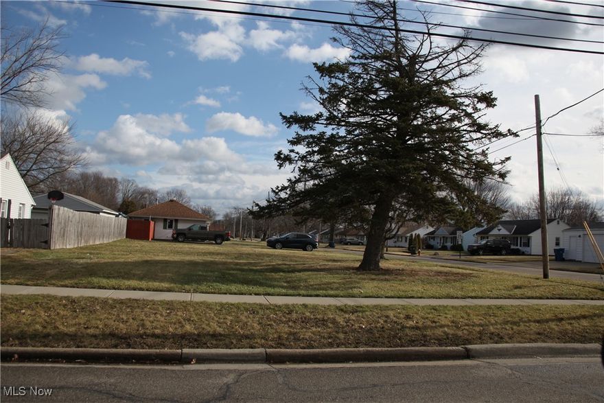 BUILD YOUR NEW HOME ON THIS CORNER LOT!!! The structure was removed some years ago. Contact the Sheffield Lake City Building and Planning Departments for building requirements, utility availability, and restrictions.