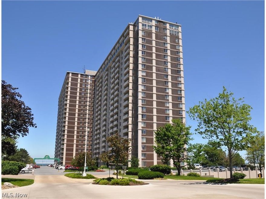 Spectacular 2-Story Penthouse With The Most Incredible Views! This Rarely Available Private Condo Encompasses The Entire North End Of The Building. Enjoy Sunrises And Stunning Iconic Downtown Cleveland Skyline To The East, Magnificent Panoramic Water Views And Captivating Sunsets To The West. Dramatic Open Floor Plan Surrounded By Walls Of Glass. High Volume Ceilings. Over 4100 Square Feet. Originally 2 Suites Converted Into One. Wonderful Opportunity For Someone Who Would Like To Renovate And Make It Their Own! Much Potential. The Carlyle Offers A 24 Hour Reception Desk, On-Site Management, Indoor And Outdoor Pools With Jacuzzi, Sauna, Fitness Center, Party Rooms And More. Located In Lakewood On The Treasured Gold Coast!! Board Has Authorized Replacement Of All Windows And Doors In Unit To Be Completed This Year 2017 With No Future Assessment Announced Or Anticipated.