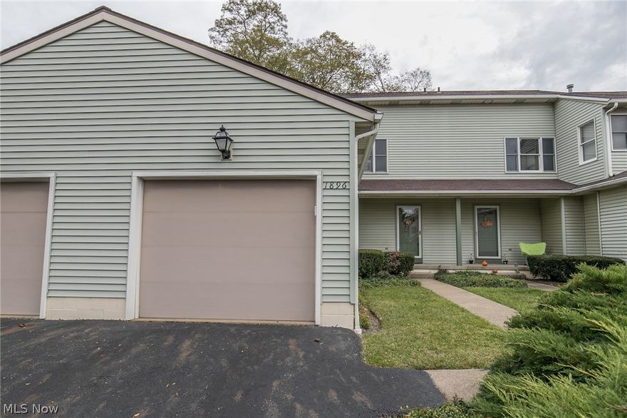 A wonderful 2 bed, 2 full bath townhouse/condo in Stow.  With over 1900 square feet of living space, this unit is set up to fulfill all of your needs.  The kitchen has Corian Countertops, and opens to 2 story dining.  There is a large 21x14 living room, as well as a finished basement for a family room or rec room.  Each bedroom is large, and there is an 11x7 loft area.  There is an attached garage, additional parking, a laundry area, and so much more.