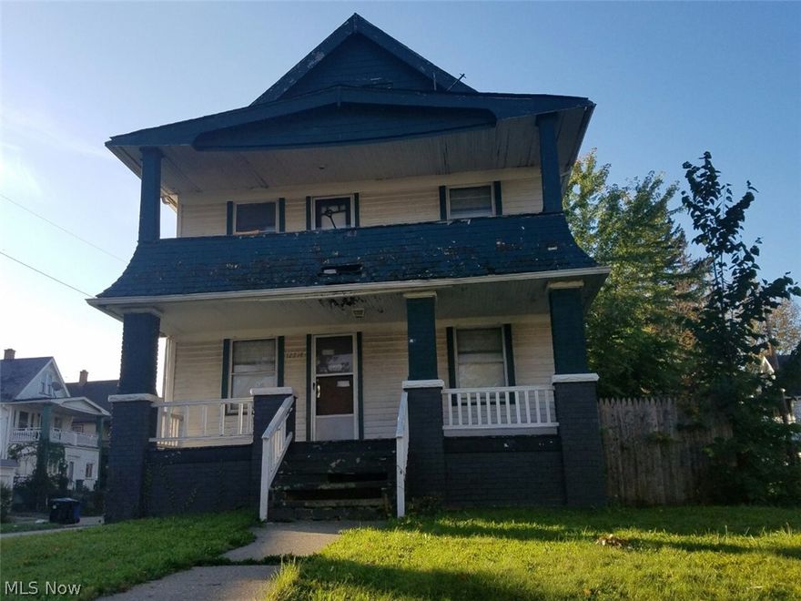 Great Invest Opportunity!! This 2 family colonial features 4 bedrooms; 2 full baths. Kitchen offers ample cabinetry and counter space.  Full Basement for extra storage.  Bring your decorating ideas and make this your home!! Schedule your showing Today and submit your offer