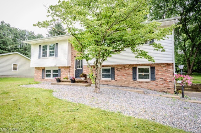 Don't miss this stunning four bedroom, two bath, split level home located on the peaceful outskirts in Salem! This beautifully maintained property offers spacious living, modern updates, and a flexible layout perfect for families or entertaining. Enjoy the tranquility of suburban living with the convenience of nearby city amenities. Step outside to relax on the back deck overlooking the expansive 0.88 acre lot, complete with a storage shed and generous 2-car attached garage. Recent flooring updates throughout give this home a fresh, clean feel. This charming property won't last long!