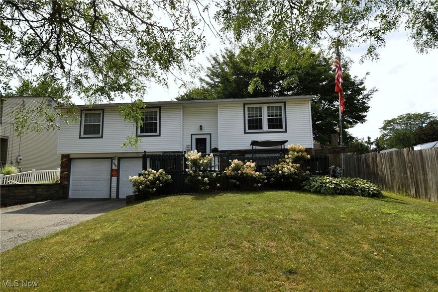 The Village of McDonald is waiting to welcome your family. Very well maintained home features several decks to relax on morning and night. The Kitchen with breakfast bar comes complete with newer stainless steel appliances. There is plenty of room to spread out, whether in the main living room or lower level family room. Next, you have a mother in law suite that is a self contained second home. It features 2 bedrooms, eat in kitchen, laundry, full bath and 1/2 bath, and laundry room. The suite has it's own side entry door, which would make it perfect for a multi generational home or use it as a rental income. Both homes have entrance to the fenced in back yard.