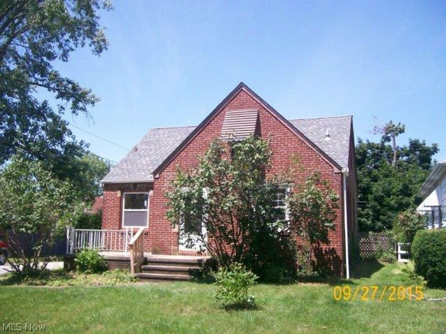 This remarkable bungalow has been completely remodeled.  On a quiet street the west side of Cleveland.  Easy access to the freeways. This home has new kitchen,  new bathrooms,  A large living room with fireplace.  Formal dining room along with New chandelier.  A Finished family room in basement for your quiet enjoyment,  also a 1/2 bath in basement.   New furnace,  hot water and central air also. A new roof with new windows makes this home complete.  No detail has been left undone.  Seller Is offering home warranty for acceptable offer  Will not last,  call for details and your private showing