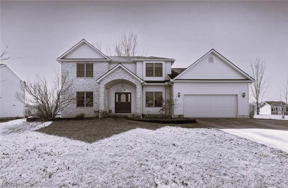 Located in the desirable "Preserve" neighborhood of Canfield, this sizable, well-built home is ready for new owners and new memories to be made! You will love the location, near the cul-de-sac on a very quiet street. This nearly 2500 square foot, 4 bedroom home has the space you've been searching for. 3 of the 4 bedrooms feature walk in closets, and the primary bedroom has a spacious en suite bathroom with a tub, shower and dual sinks. There is an additional full bathroom upstairs as well, with a walk in shower. The eat in kitchen is spacious and is open to the living room with a cozy gas fireplace. There is also a formal dining room and a family room, offering so many options for entertaining. There is an additional room on the first floor that can be used as an office, gym, library, craft room, etc. As if that wasn't enough, you'll also enjoy a half bathroom on the main level, and a laundry room! The basement is partially finished, and the pool table stays! There is an additional half bathroom in the basement as well. The sump pump is new. The backyard features a large deck, perfect for entertaining and enjoying the serenity of the treed yard. Call today for your private showing!