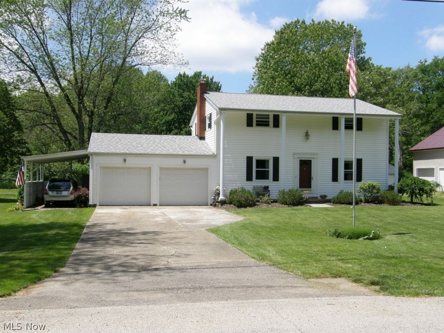 Outstanding colonial on a quiet dead end street. This classic home radiates pride of ownership from front to back and top to bottom.Inside features an updated kitchen with oak cabinets, corian counters, ceramic floors and SS sink. The large dining room has a bow window overlooking the deep and private back yard. The huge living room is accented by cove ceilings and multiple windows. A 1st floor office has warm hardwood floors. The 4 bedrooms upstairs all have refinished hardwood floors. There are lots of closets and storage space found here. The full bath has ceramic floors and a tub-shower combination. The full basement has a unique access from the inside of the home as well as from the garage - ideal for moving seasonal furniture etc. There is a spacious screened porch overlooking the yard directly off the 2 car attached garage. This garage is finished inside and has lots of built in storage. Their is an 24x18 storage building in the back yard for all of your tools and toys. This hom