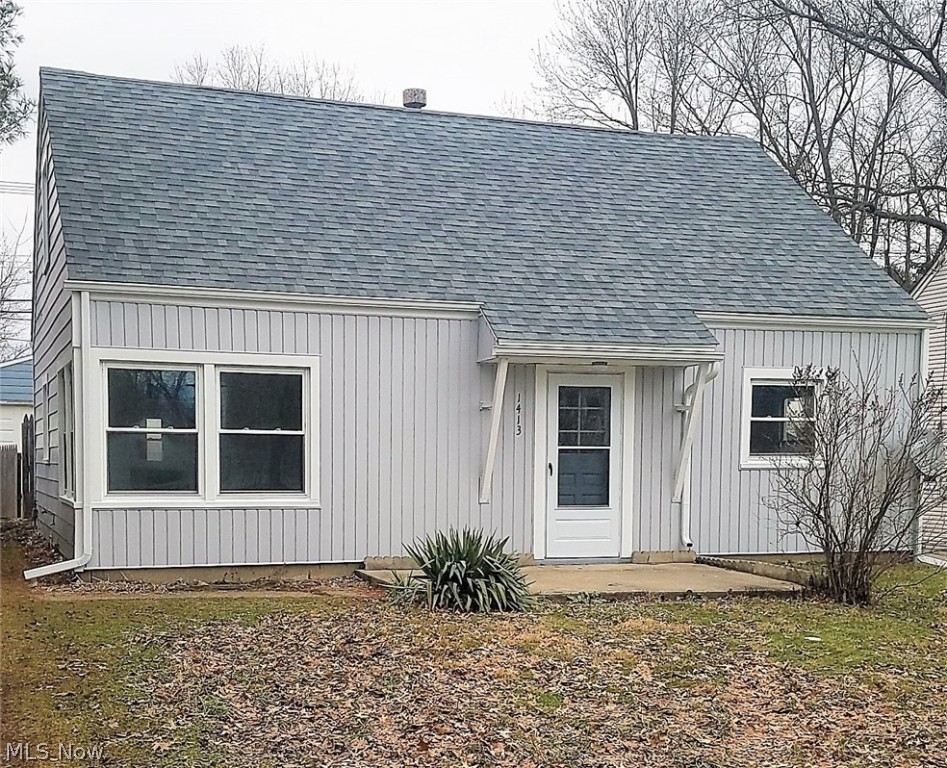Do you desire a first floor laundry in Cuyahoga Falls at an affordable price? Look no further! This Cute 4 Bedroom, 1 Bath Cape Cod home with 2+ car garage has been remodeled inside and ready for you to just move in! Front of house has been re-sided and the rest of the house and garage will be painted as soon as weather permits. Drive way will graveled and new man door on garage will installed on 2/1/20. All new Kitchen cabinets with granite counters, tile back splash, new vinyl flooring and new Slate Refrigerator, Black Range, Microwave and dishwasher plus Large Dining Room on back of house. Bathroom has been remodeled with new tub, tile, sink,vanity, toilet and new vinyl flooring. New carpet in bedrooms. All this situated on a nice manageable size lot along with a new Central A/C, updated electric and plumbing plus home warranty. What more could you want? Call today to schedule your private showing!