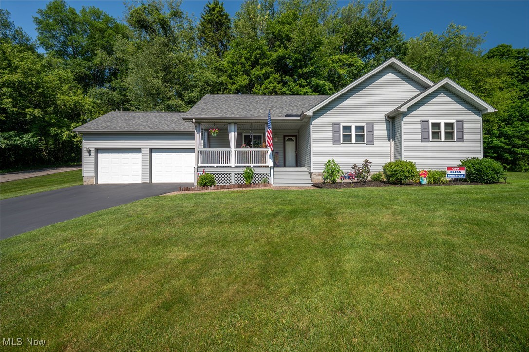 East Palestine, OH - Located in a quiet neighborhood within the village of East Palestine is where you will find this lovely 3 bedroom, 3 bath, ranch style home. From the minute you walk in you will notice the attention to detail the seller has given this home over the last 24 years of ownership. In the expansive eat in kitchen you will find hickory cabinets and a breakfast bar separating a second dining area. In this well designed floor plan, the main entry opens to the living room which separates the living areas from the bedrooms. The master bedroom suite boasts a walk in closet, double bowl vanity in the master bath and an area for a desk or reading nook. The remaining two bedrooms on the main floor are spacious and offer plenty of closet space. Conveniently located in the kitchen is access to the basement where you will find two completely finished rooms that could be used as additional bedrooms. The laundry room, a utility room with the 3rd bath, a game room and steps leading to the outdoors complete the basement. This home also offers a covered front porch, rear deck, an oversized 2 car garage and a LOT of closets and storage! Recent updates include: Roof-2018, humidifier and sump pump-2019, water tank-2021, some flooring-2023 and water softener-2024. This beautiful home reflects pride in ownership and is in move in condition. East Palestine is located on the OH/PA state line approx. 25 minutes from Youngstown, OH, 1 hour from Pittsburgh, PA, 40 minutes from the Pittsburgh International Airport and 1.5 hours from Cleveland, OH.
