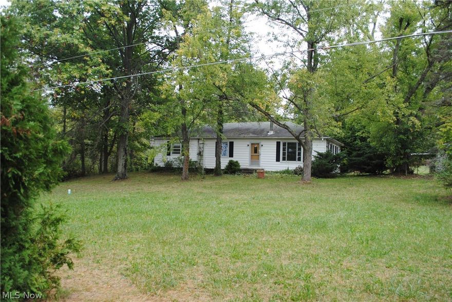 Sought After 4 Bedroom Ranch On 2 Beautiful Acres .... Desirable Floor Plan .... With  TLC This Will Be A Very Special Home .... Convenient Eat In Kitchen .... Huge Family Room To Enjoy With A Cozy Potbelly Stove Fireplace .... 2 Car Garage .... A True Fixer Upper ....