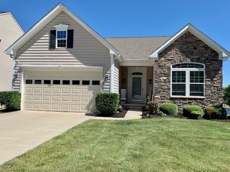 Stunning rental in the sought after Hidden Lakes allotment.  Peninsula address, Hudson schools! This unique and thoughtfully designed single family home offers an open concept lofted kitchen, dining and living rooms that all overlook the lake.  Dining area has sliders out to the expansive deck. First floor primary bedroom with walk in closet and lovely en suite bathroom.  An additional bedroom, office, laundry and second full bath complete the first floor.  upstairs is a loft space, a full bath and sunny bedroom.  Walk out lower level boasts a large family room, half bath, a huge storage/mechanical room and sliders out to the covered patio with beautiful views of the lake.  2 car attached garage. Restaurants and metro park access right around the corner.  Lawn mowing and snow removal included in rent! Dont miss this one.  Pets for well qualified applicants considered on a case by case basis with additional monthly pet rent.  No smoking.  All adult occupants must apply online for a cred