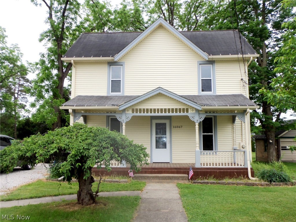 Village Colonial freshly painted with new carpet. New Vinyl window replacement adds to the energy performance of this grand lady.
Character abounds with a capital C ! 9'+ ceilings add spaciousness to the main living area. Original woodwork has been preserved.
Relax on the back deck where you can appreciate the generous backyard or rock on the gingerbread trimmed front porch and watch the world go by
A real gem.