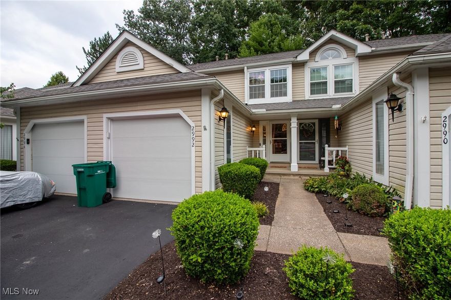 Discover hassle-free living in this beautiful, move-in-ready townhome conveniently located near numerous amenities. With fresh paint, updated fixtures, and newer flooring, this home is ready for you to settle in. Enjoy spacious bedrooms with plenty of closet space and modern bathrooms. The back patio, enclosed by a privacy fence, offers a serene view of the wooded lot. The lower level features a large finished recreation area and additional storage. Benefit from both garage and driveway parking. This home reflects true pride of ownership and includes a home warranty for extra peace of mind. Schedule your private showing today before it’s gone!